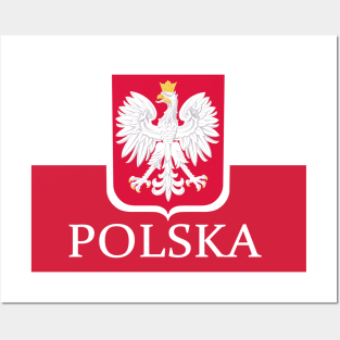 Polska Poland Polish Flag Posters and Art